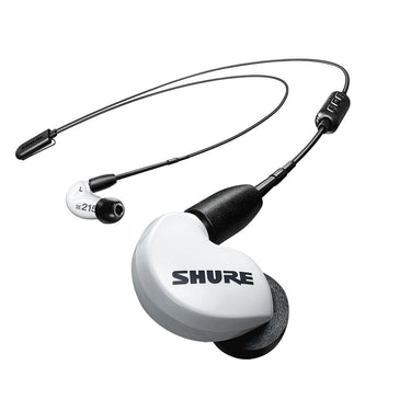 Auriculares Shure Aislantes De Sonido Color Blanco, Se215spe-w+bt2